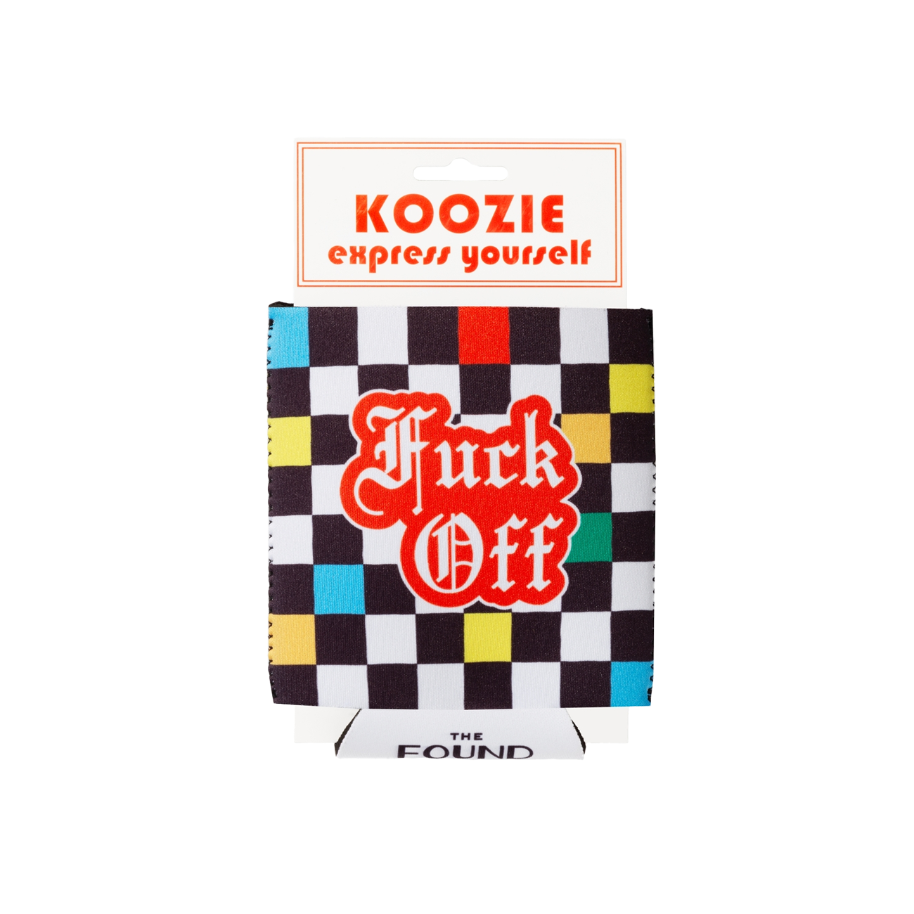 Fuck Off Koozie Can Cooler