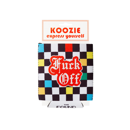 Fuck Off Koozie Can Cooler