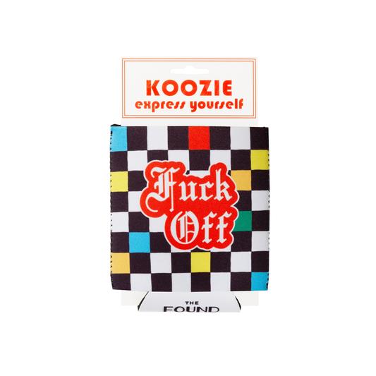 Fuck Off Koozie Can Cooler