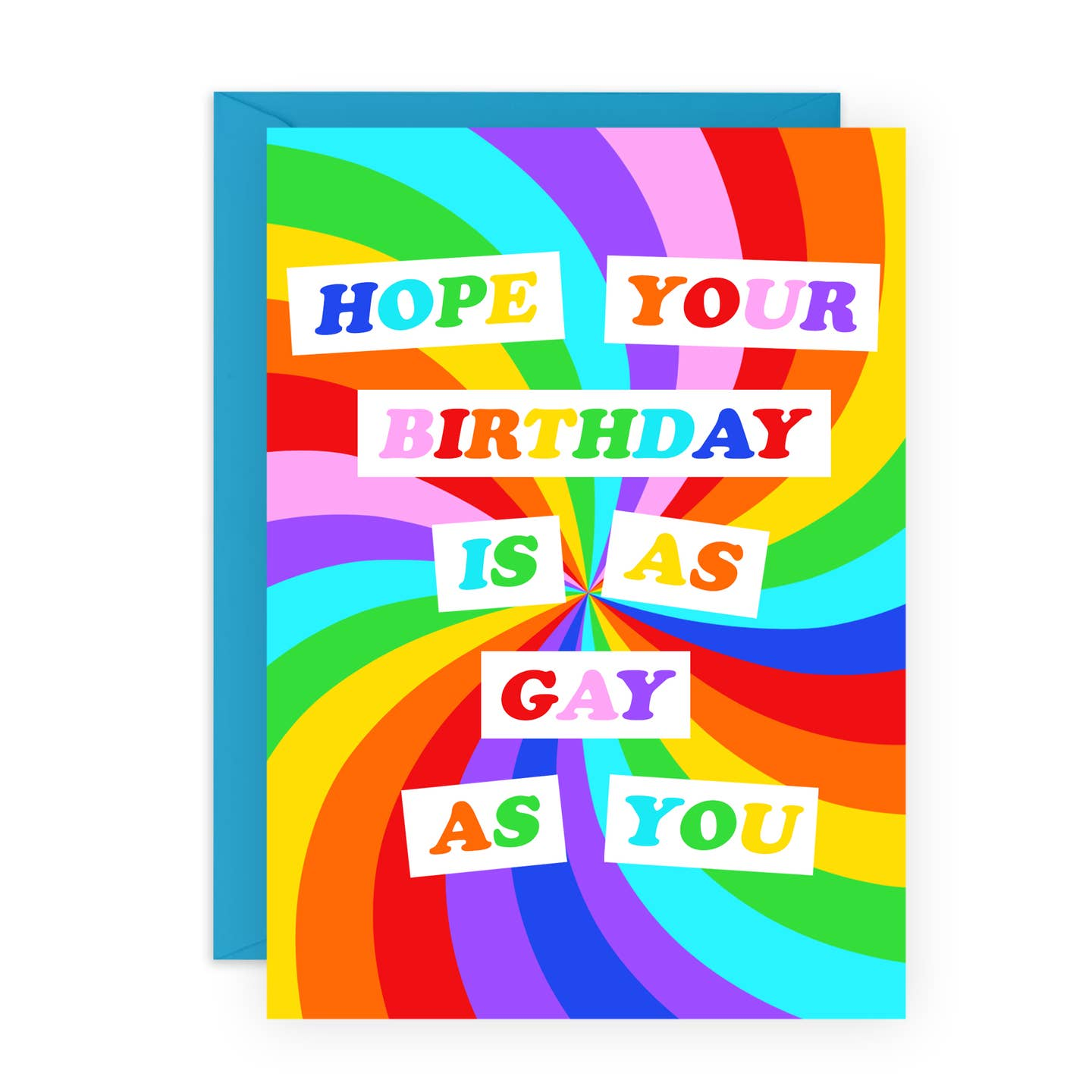 Hope Your Birthday is as Gay as You Birthday Card