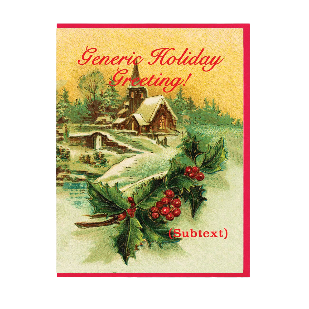 Generic Holiday Greeting Card