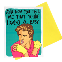 George Micheal Baby Card