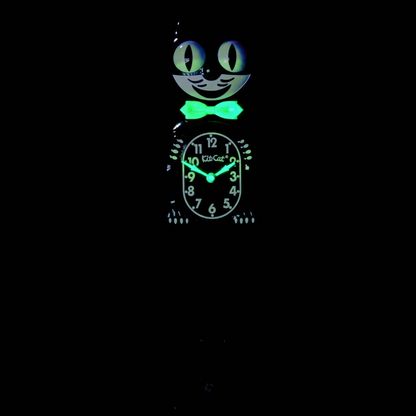 Classic Black Glow Kit-Cat Klock