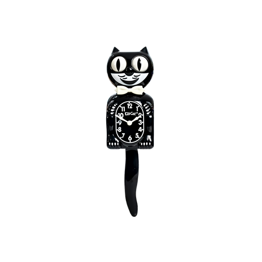 Classic Black Glow Kit-Cat Klock
