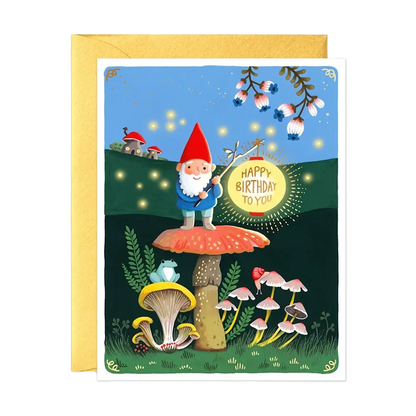 Gnome Birthday Card