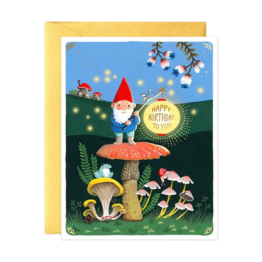 Gnome Birthday Card