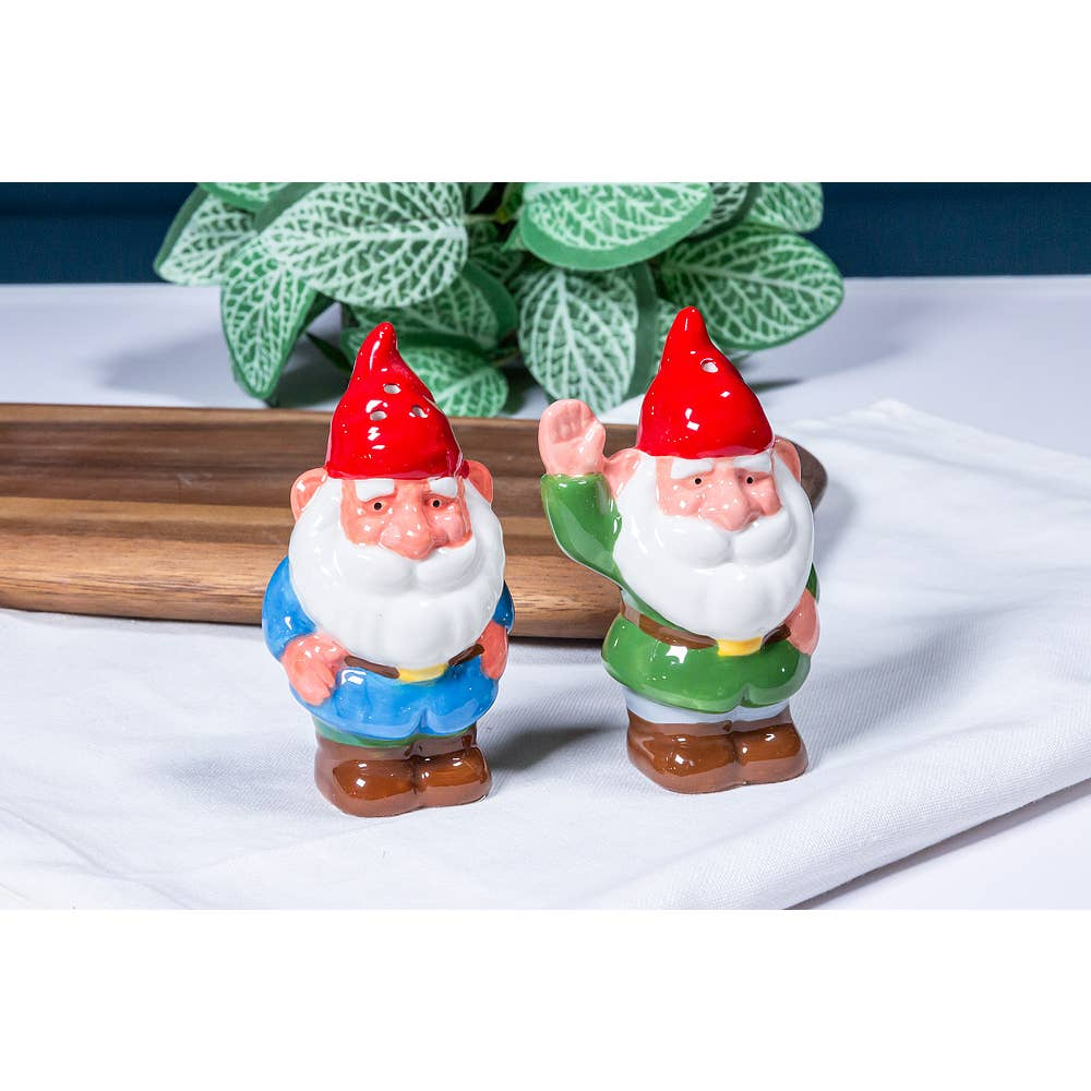 Garden Gnomes Salt & Pepper Shakers