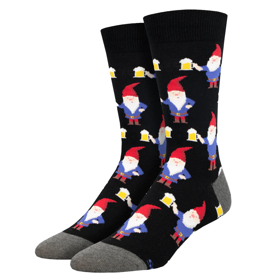 Gnome More Beer - Men's Socks