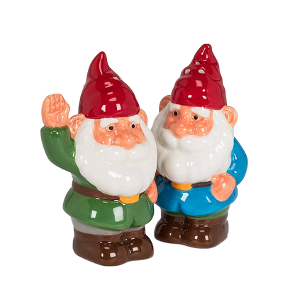 Garden Gnomes Salt & Pepper Shakers