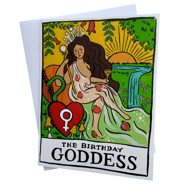Birthday Goddess Card