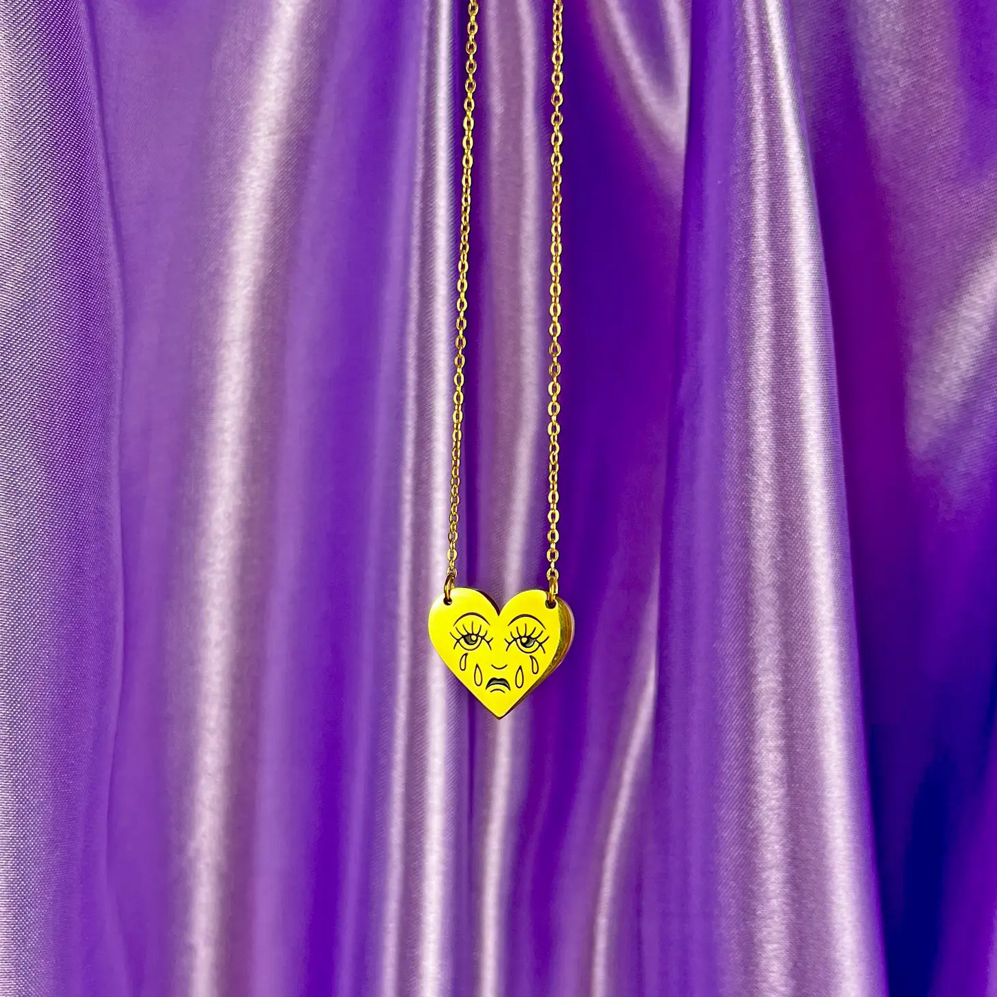 Crying Heart Necklace