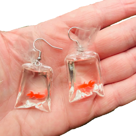 Gold Fish ToGo Earrings