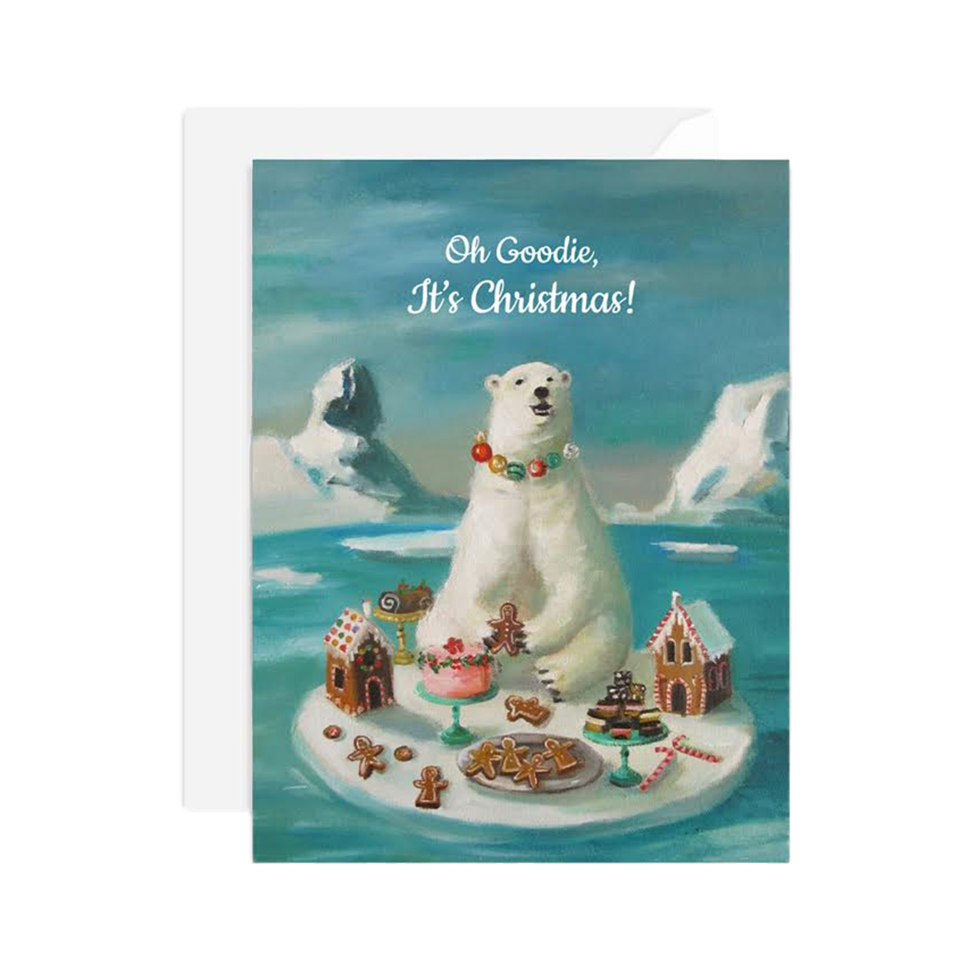 Goodie Bear Christmas Card
