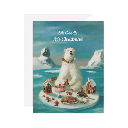 Goodie Bear Christmas Card