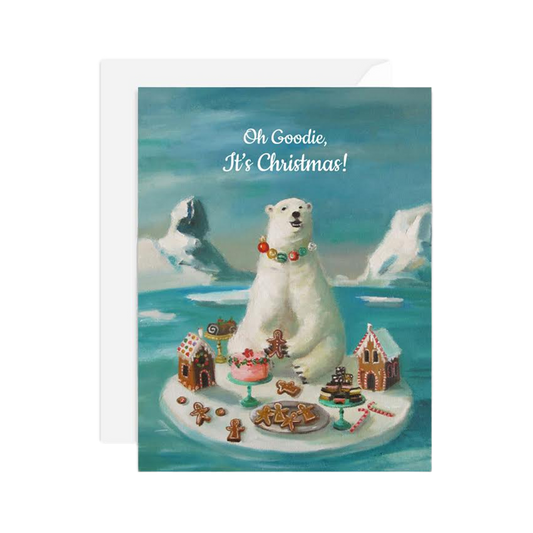Goodie Bear Christmas Card