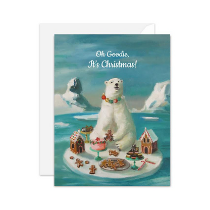 Goodie Bear Christmas Card