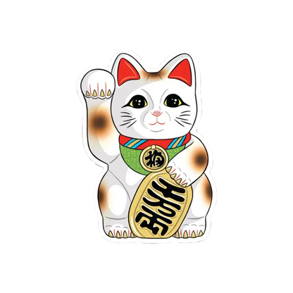 Maneki-Neko Lucky Cat Sticker
