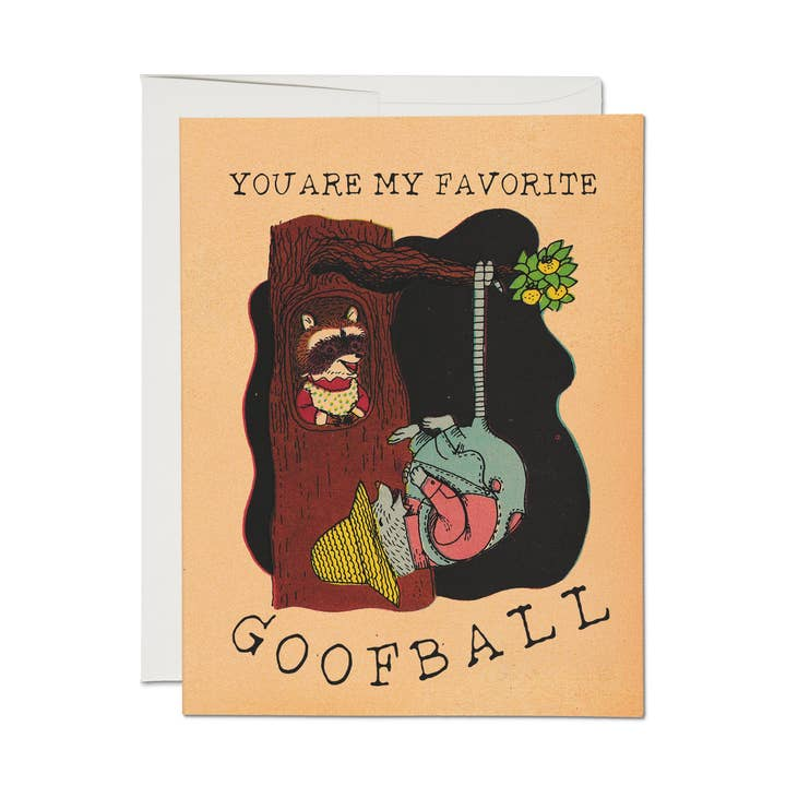 Richard Scarry Goofball Card