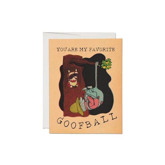 Richard Scarry Goofball Greeting Card