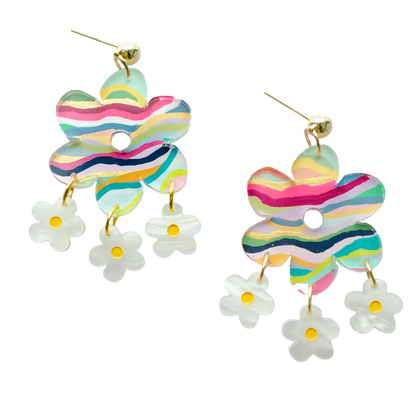 Groovy Flower Earrings
