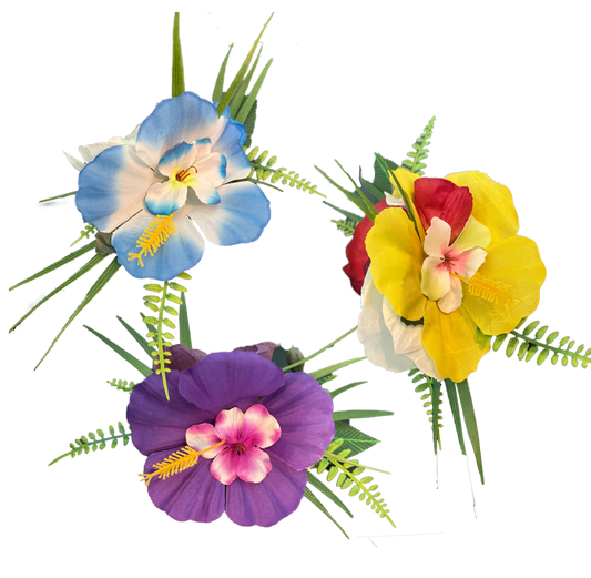 Tropical Flower Hair Clip