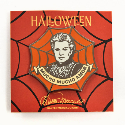 Halloween Walter Mercado Enamel Pin