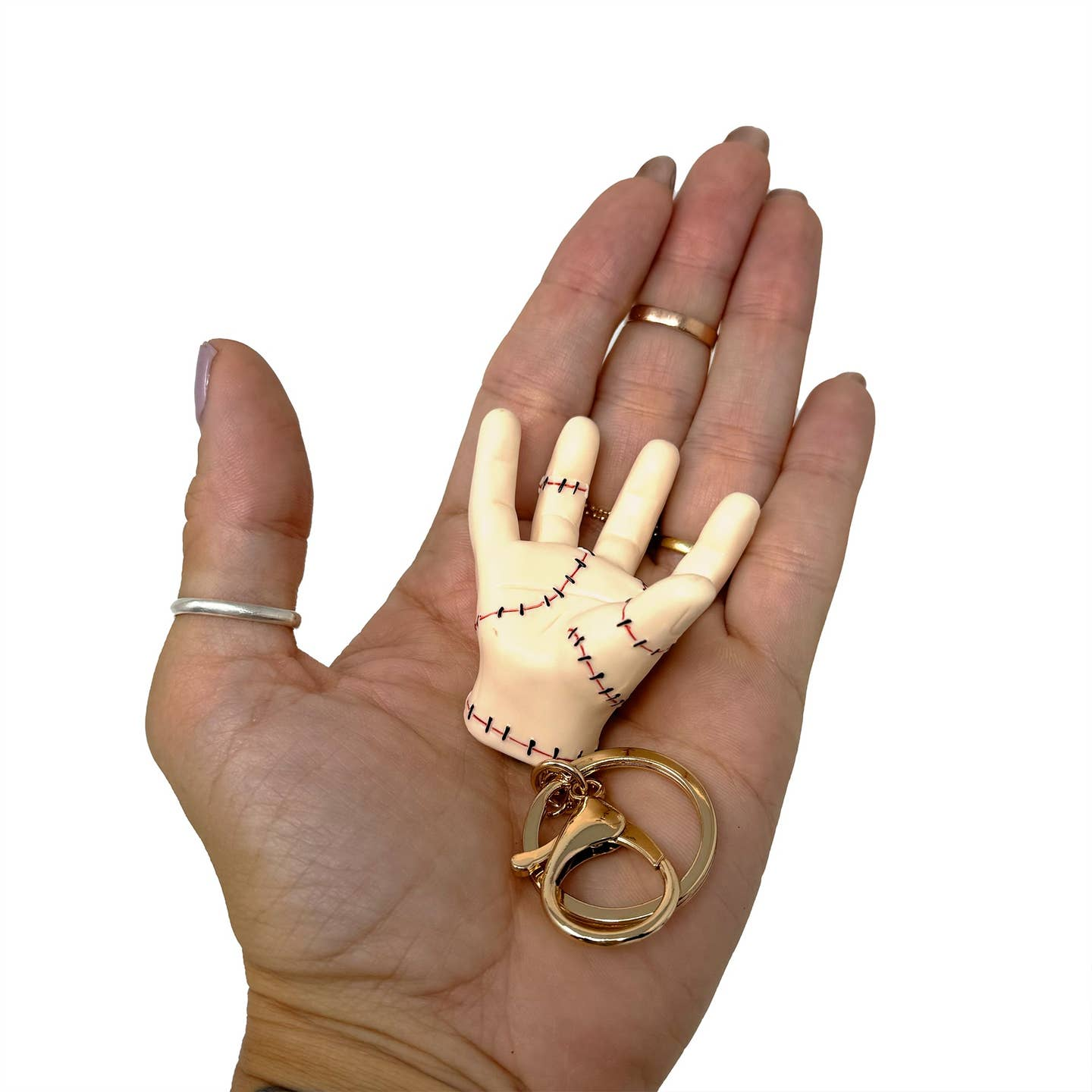Halloween Frankenstein's Monster Hand Keychain