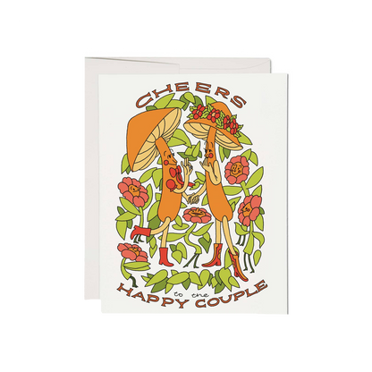 Cheers To the Couple Wedding Card