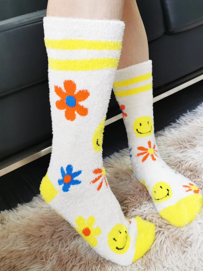 Happy Times Fuzzy - Women's Socks