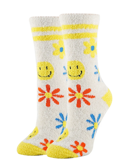 Happy Times Fuzzy - Women's Socks
