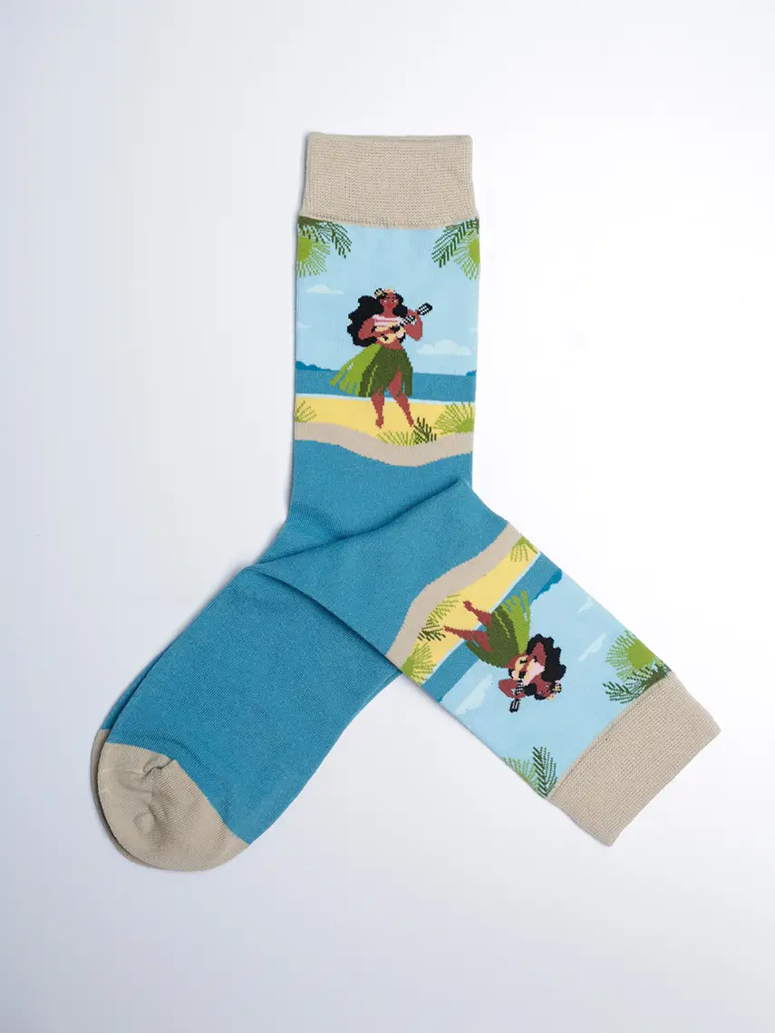 Hawaiian Girl - Women's Socks
