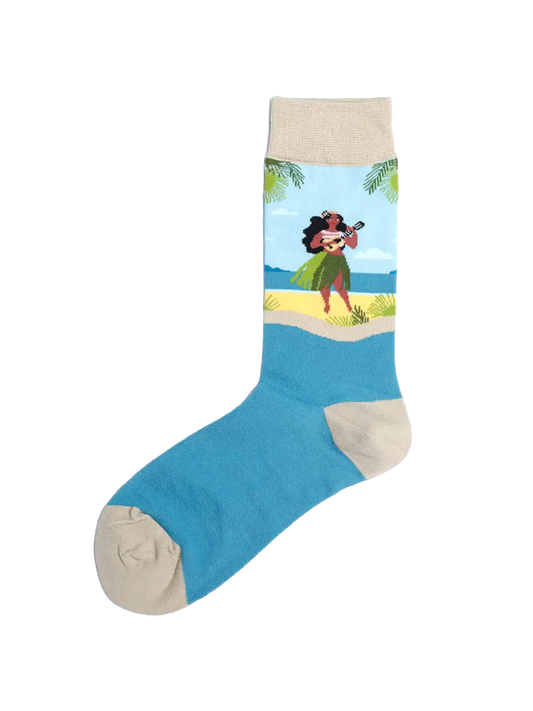 Hawaiian Girl - Women's Socks