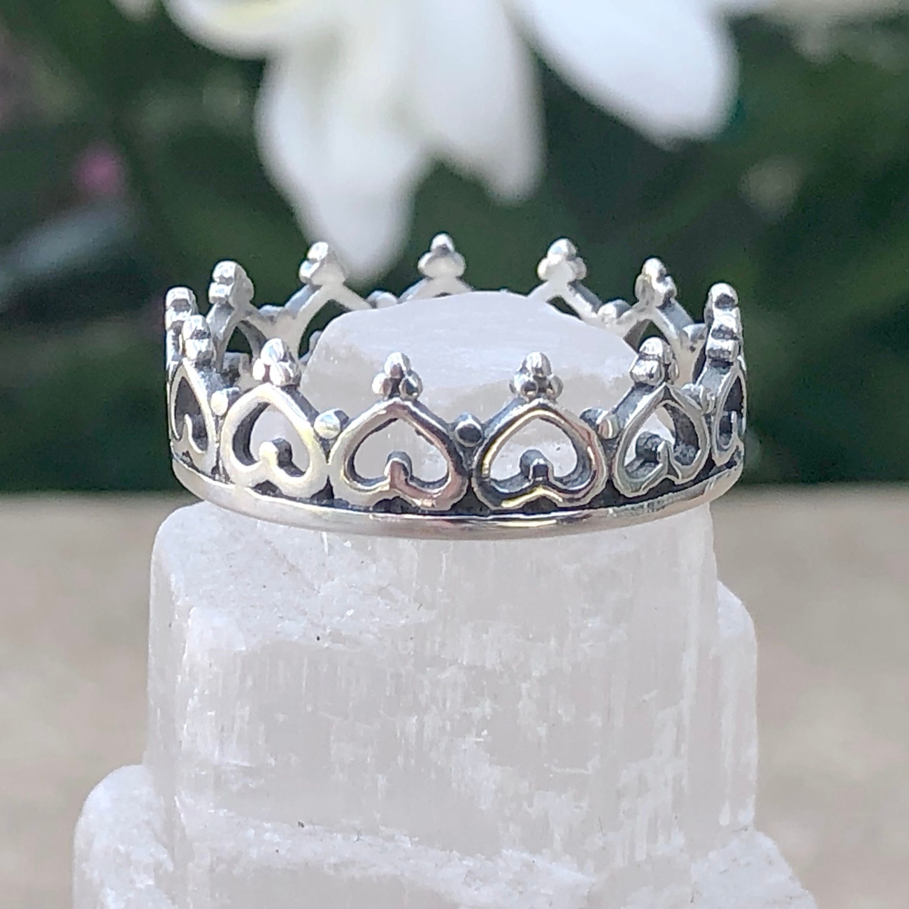 Heart Crown Ring