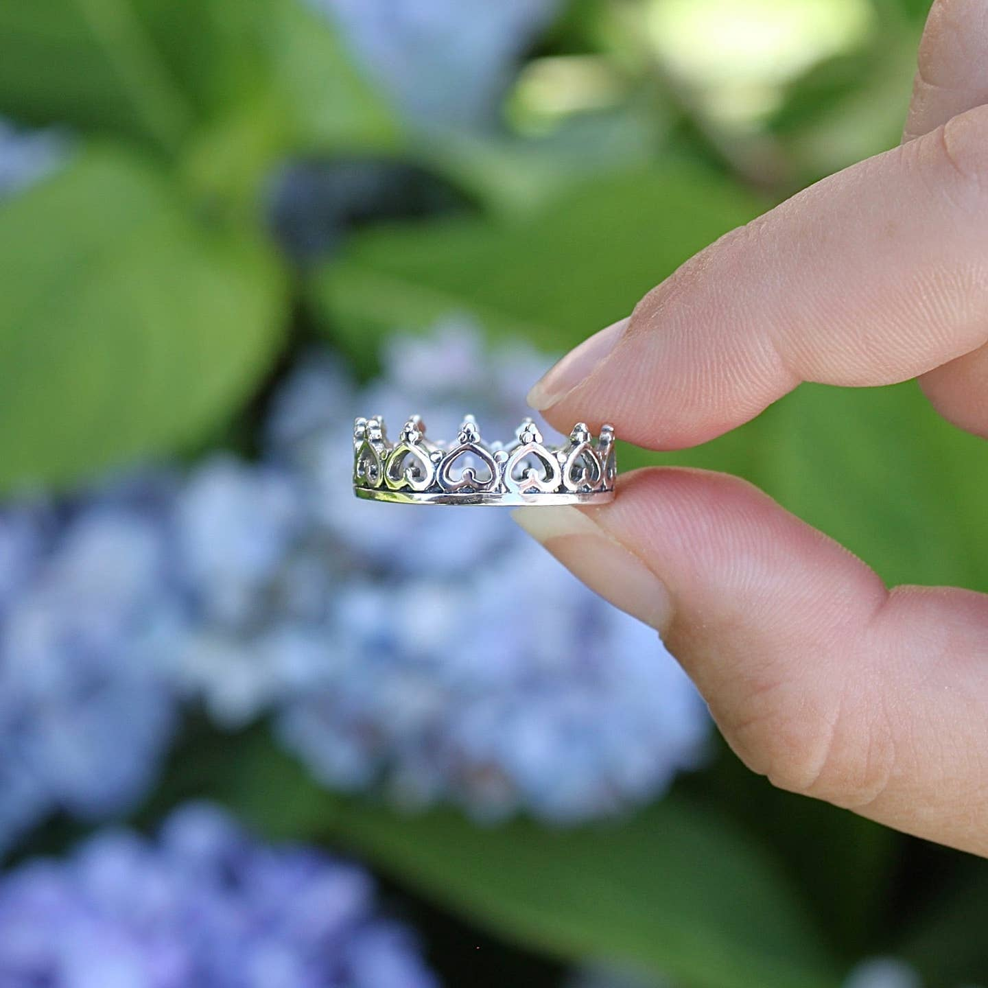 Heart Crown Ring