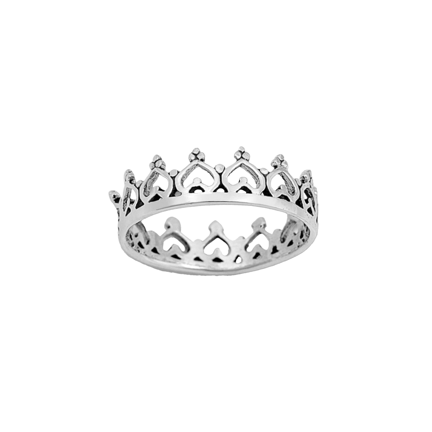 Heart Crown Ring