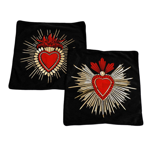 Square Sacred Heart Cushion