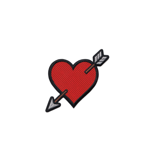 Heart Pierced By An Arrow Patch
