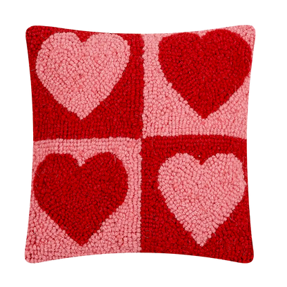 Heart Checker Hook Pillow