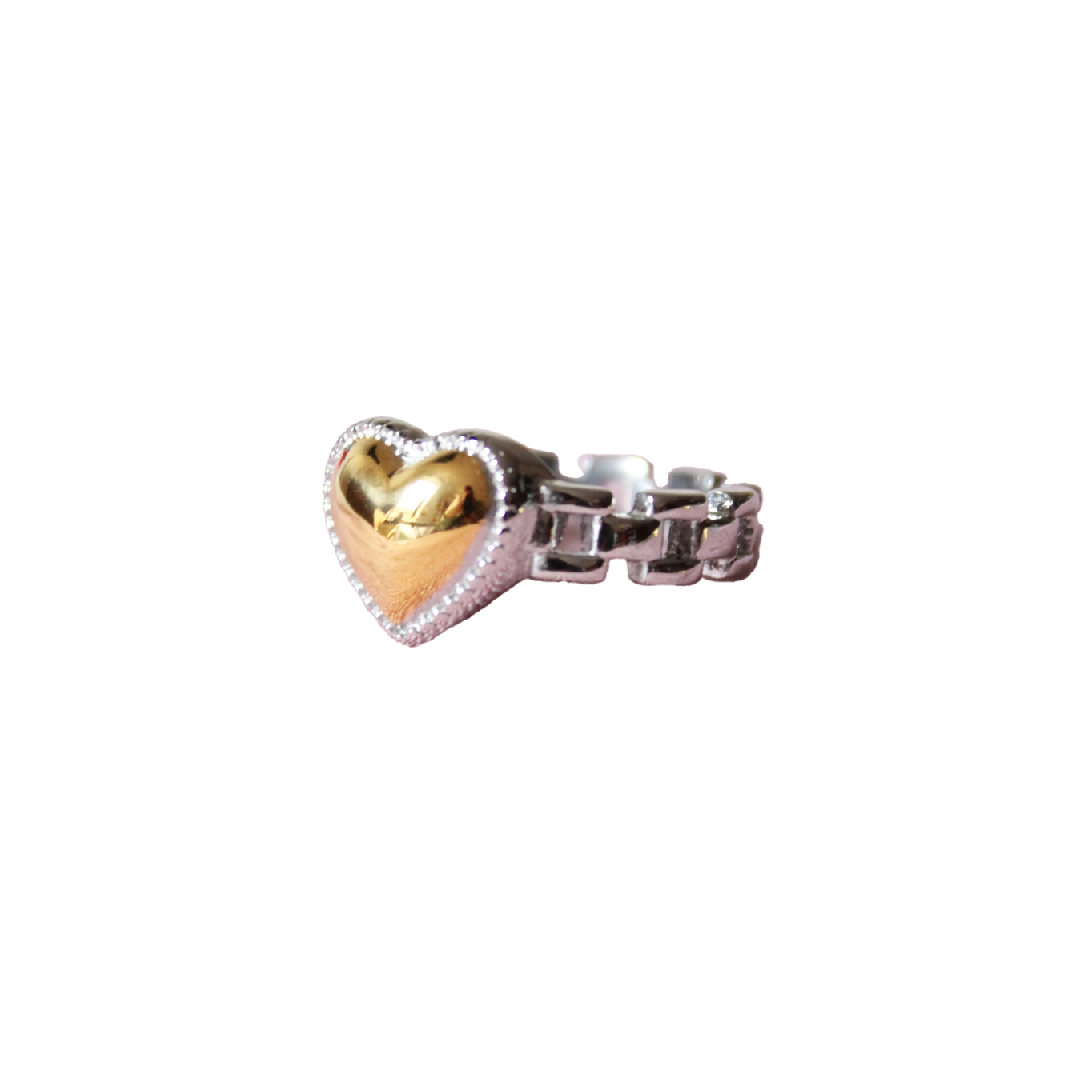 Chained Heart Ring