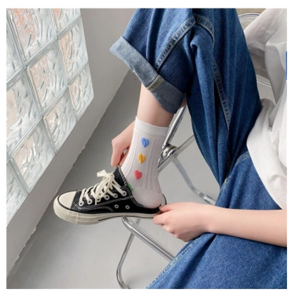 Playful Heart - Women's Socks