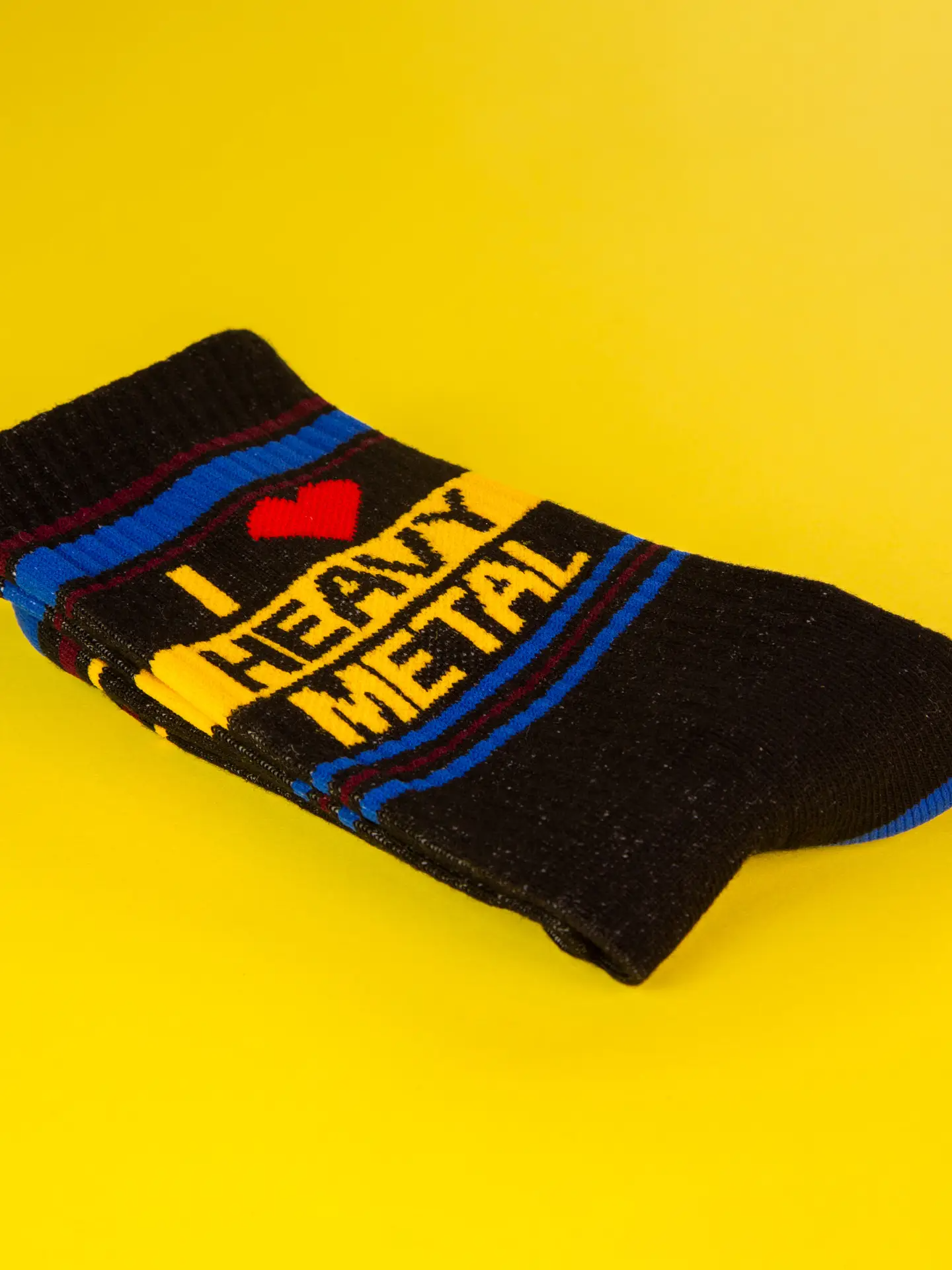 I Love Heavy Metal Music - Unisex Socks