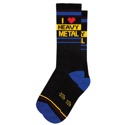 I Love Heavy Metal Music - Unisex Socks