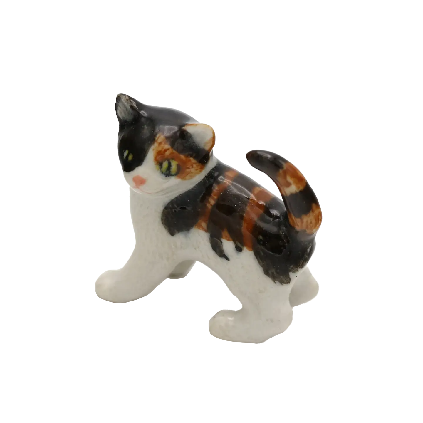 "Holly" Calico Kitten Porcelain Miniature