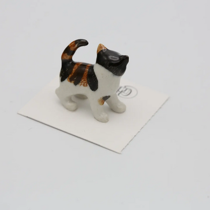 "Holly" Calico Kitten Porcelain Miniature