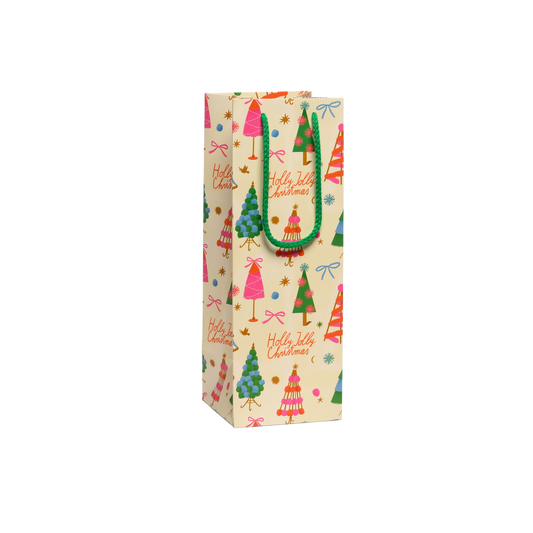 Holly Jolly Booze Gift Bag