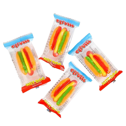 Hot Dog Gummi Candy