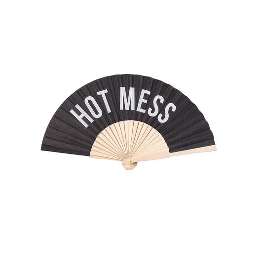 Hot Mess Hand Fan