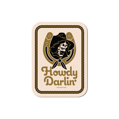 Howdy Darlin' Sticker
