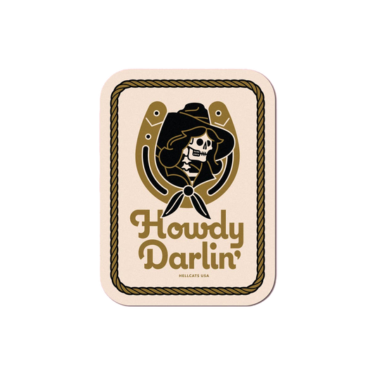 Howdy Darlin' Sticker