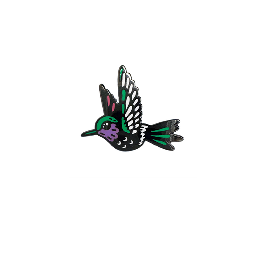 Hummingbird  Enamel Pin